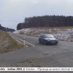2003 – Sokolov: Připravuje se severní obchvat města (TV Západ)