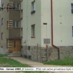 2003 – Sokolov: Příští rok začne privatizace bytů na Vítězné (TV Západ)
