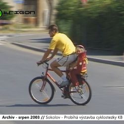 2003 – Sokolov: Probíhá výstavba cyklostezky KB - Plus (TV Západ)