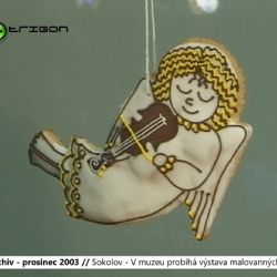 2003 – Sokolov: V muzeu probíhá výstava malovaných perníčků (TV Západ)
