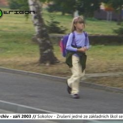2003 – Sokolov: Zrušení jedné ze základních škol se odkládá (TV Západ)