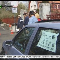 2004 – Cheb: DDM připravilo 8. ročník Rodinné rallye (TV Západ)