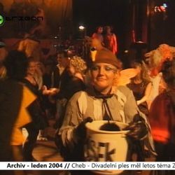 2004 – Cheb: Divadelní ples měl letos téma ZOO (TV Západ)
