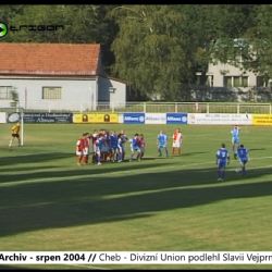 2004 – Cheb: Divizní Union podlehl Slavii Vejprnice 2:3 (TV Západ)
