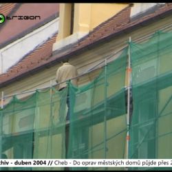 2004 – Cheb: Do oprav městský domů půjde přes 20 milionů (TV Západ)