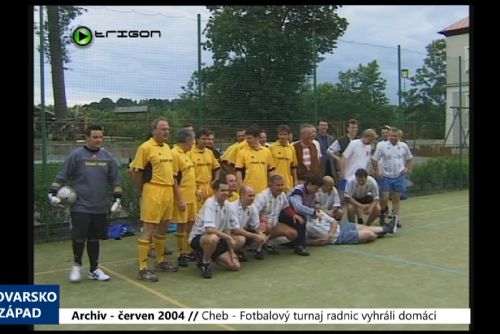 Foto: 2004 – Cheb: Fotbalový turnaj radnic vyhráli domácí (TV Západ)