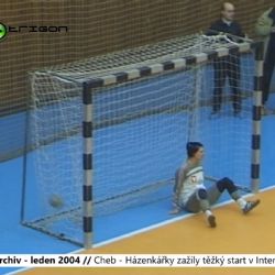 2004 – Cheb: Házenkářky zažily těžký start v Interlize (TV Západ)