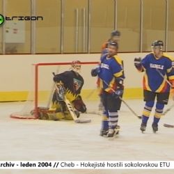 2004 – Cheb: Hokejisté hostili sokolovskou ETU (TV Západ)