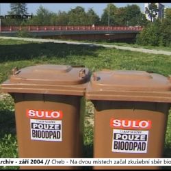 2004 – Cheb: Na dvou místech začal zkušební sběr bioodpadu (TV Západ)