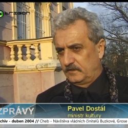 2004 – Cheb: Návštěva vládních činitelů Buzkové, Grose a Dostála (TV Západ)