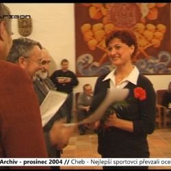 2004 – Cheb: Nejlepší sportovci převzali ocenění (TV Západ)