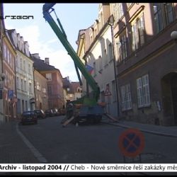 2004 – Cheb: Nové směrnice řeší zakázky města (TV Západ)