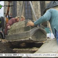2004 – Cheb: Oprava rondelového schodiště podraží o 2 miliony (TV Západ)