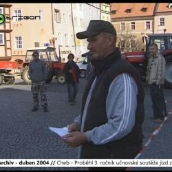2004 – Cheb: Proběhl 3. ročník učňovské soutěže jízd zručnosti (TV Západ)