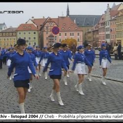 2004 – Cheb: Proběhla připomínka vzniku našeho státu (TV Západ)