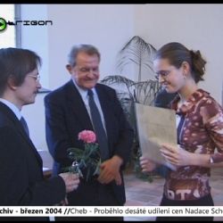2004 – Cheb: Proběhlo desáté udílení cen Nadace Schola Ludus (TV Západ)	