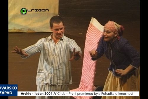 Foto: 2004 – Cheb: První premiérou byla Pohádka o lenochovi (TV Západ)