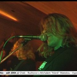 2004 – Cheb: Rozhovor s Michalem Maredou - Vypsaná fixa (TV Západ)