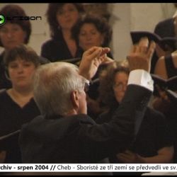 2004 – Cheb: Sboristé ze tří zemí se předvedli ve sv. Mikuláši (TV Západ)