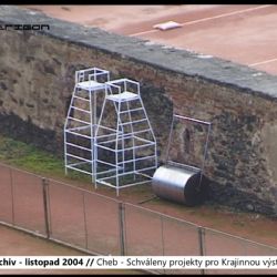 2004 – Cheb: Schváleny projekty pro Krajinnou výstavu 2006 (TV Západ)