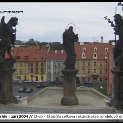 2004 – Cheb: Skončila celková rekonstrukce rondelového schodiště (TV Západ)
