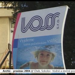 2004 – Cheb, Sokolov: Vodné a stočné podraží (TV Západ)