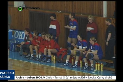 Foto: 2004 – Cheb: Turnaj O štít města ovládly Švédky, Češky druhé (TV Západ)