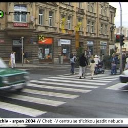 2004 – Cheb: V centru se třicítkou jezdit nebude (TV Západ)