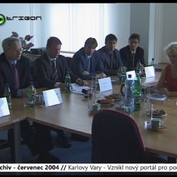 2004 – Karlovy Vary: Vznikl nový portál pro podnikatele (TV Západ)