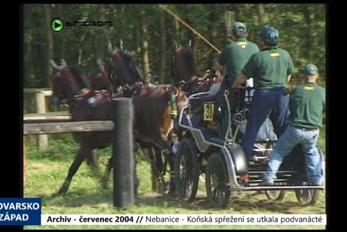 Foto: 2004 – Nebanice: Koňská spřežení se utkala podvanácté (TV Západ)