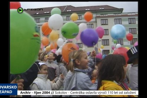 Foto: 2004 – Sokolov: Centrálka oslavila výročí 110 let od založení (TV Západ)