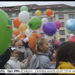 2004 – Sokolov: Centrálka oslavila výročí 110 let od založení (TV Západ)