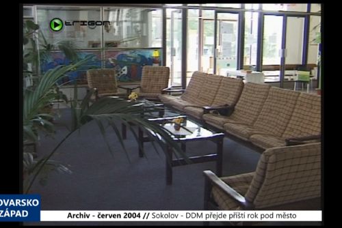 Foto: 2004 – Sokolov: DDM přejde příští rok pod město (TV Západ)