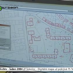 2004 – Sokolov: Digitální mapa už pokrývá 75 % města (TV Západ)