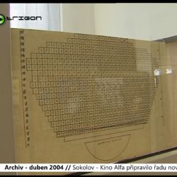 2004 – Sokolov: Kino Alfa připravilo řadu novinek (TV Západ)