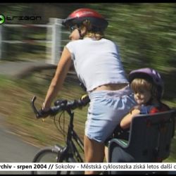 2004 – Sokolov: Městská cyklostezka získá letos další dva úseky (TV Západ)
