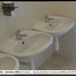 2004 – Sokolov: Opravy školských zařízení proběhly kvůli DPH už na jaře (TV Západ)