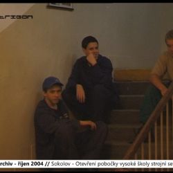 2004 – Sokolov: Otevření pobočky vysoké školy strojní se odkládá (TV Západ)