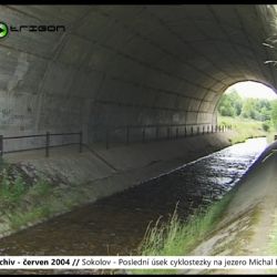 2004 – Sokolov: Poslední úsek cyklostezky na jezero Michal bude letos (TV Západ)