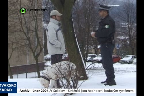 Foto: 2004 – Sokolov: Strážníci jsou hodnoceni bodovým systémém (TV Západ)