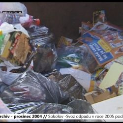 2004 – Sokolov: Svoz odpadu v roce 2005 podraží (TV Západ)