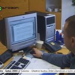2004 – Sokolov: Úředníci budou držet víkendové a noční pohotovosti (TV Západ)