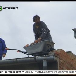 2004 – Sokolov: Výstavba zázemí pro sportovce bude hotová letos (TV Západ)