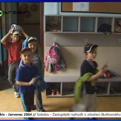2004 – Sokolov: Zastupitelé rozhodli o zdražení školkovného o 50 korun (TV Západ)