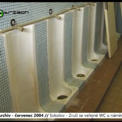 2004 – Sokolov: Zruší se veřejné WC u náměstí? (TV Západ)