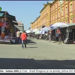 2005 – Cheb: Areál Dragoun je na prodej, jistina činí 30 milionů (TV Západ)