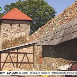 2005 – Cheb: Hledá se nájemce restauračních prostor na Šancích (TV Západ)