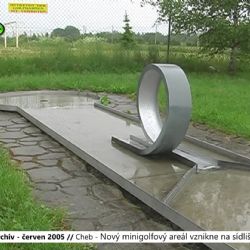 2005 – Cheb: Nový minigolfový areál vznikne na sídlišti Skalka (TV Západ)