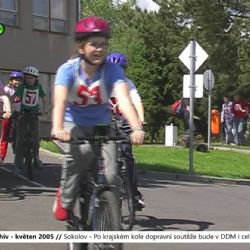 2005 – Sokolov: DDM hostilo krajské finále dopravní soutěže (TV Západ)