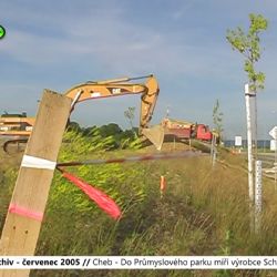2005 – Cheb: Do Průmyslového parku míří výrobce Schneeberger (TV Západ)
